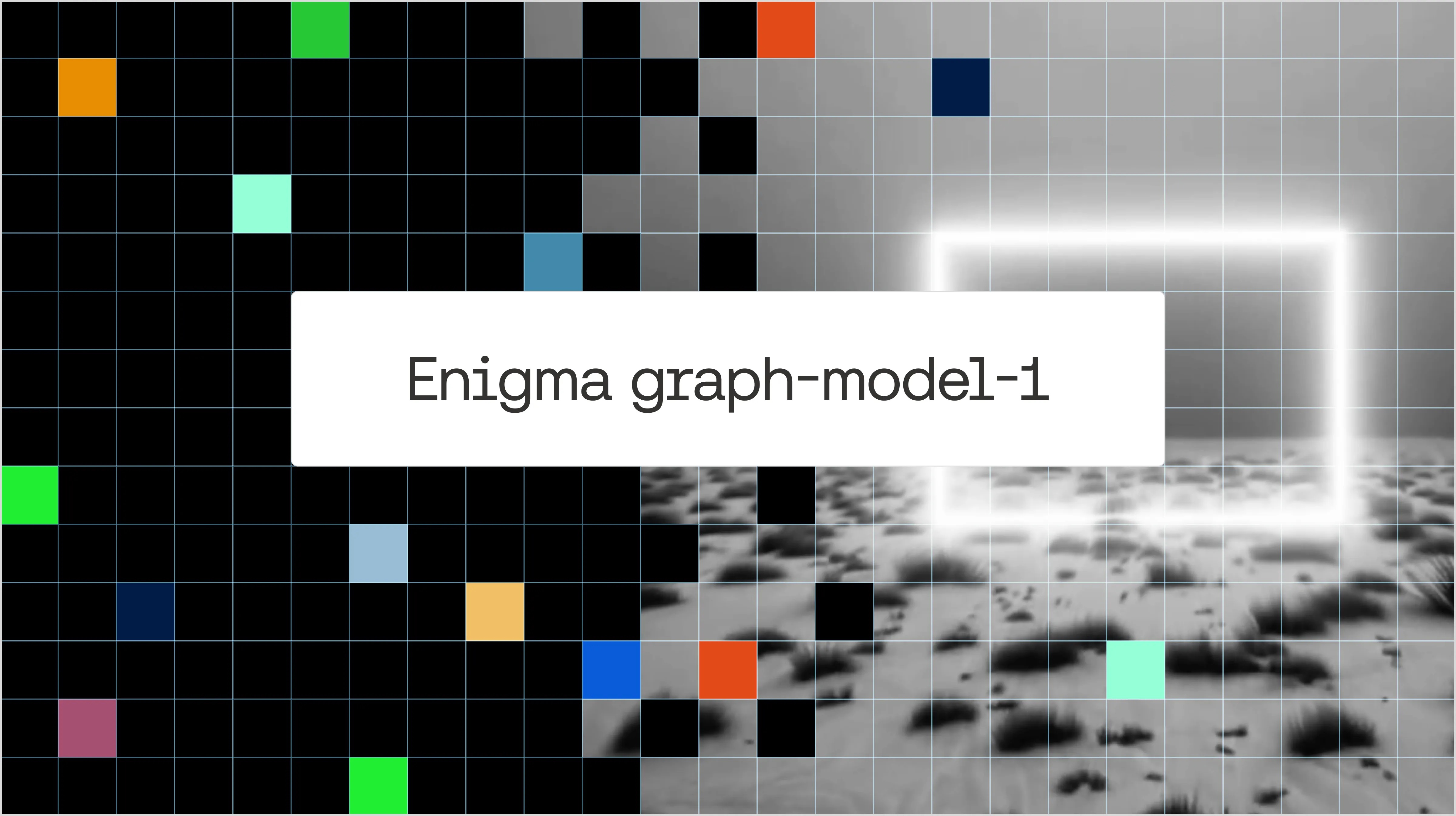 Announcement: Enigma graph-model-1 (Research Preview)