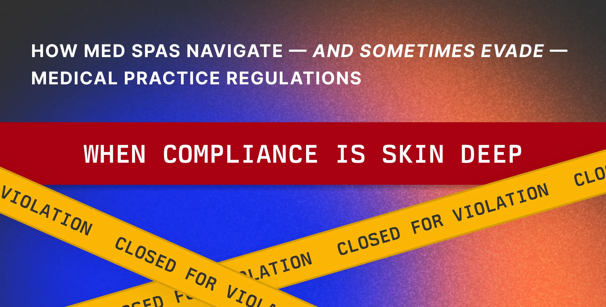 When Compliance is Skin Deep
